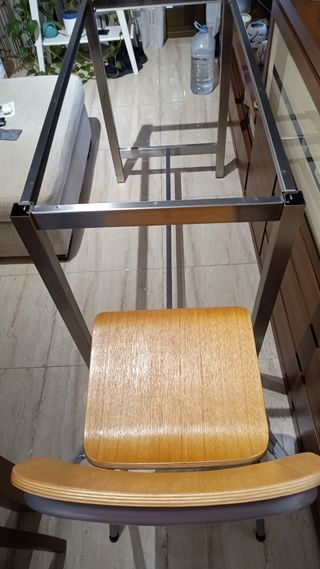 MESA ALTA UTBY + TABURETE FRANKLIN