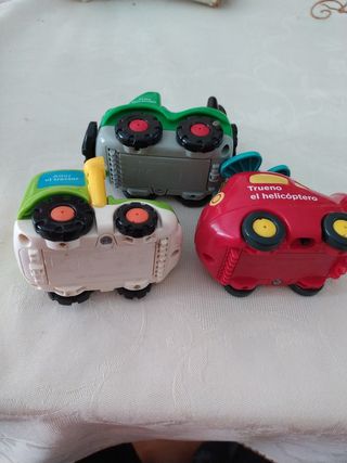 3 Vehículos Tut Tut Bólidos VTech