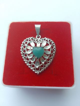 Colgante plata