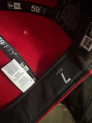 Gorra New Era roja NY