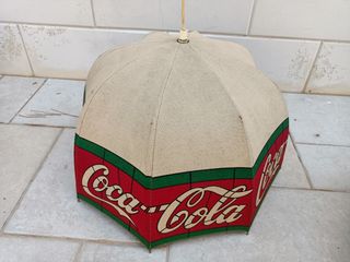 Lampadario Ombrello Coca-Cola Vintage