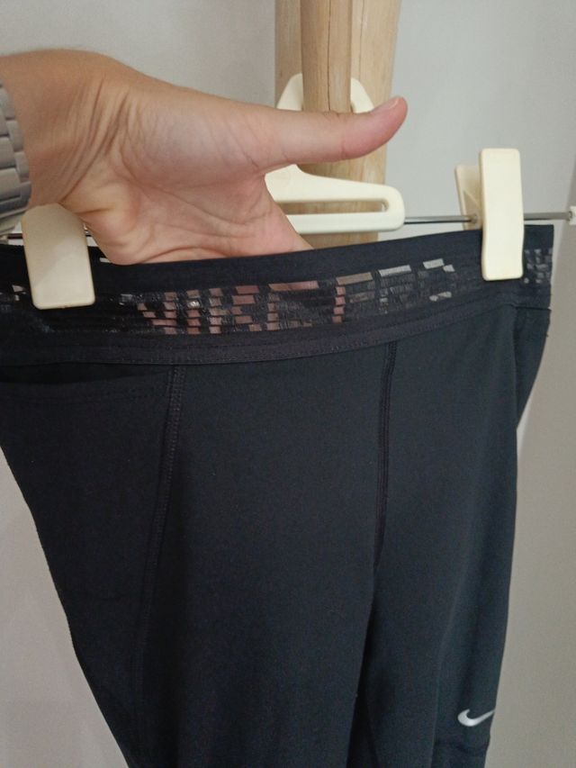 Mallas Nike running negras