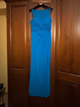 Vestito Lungo Turchese