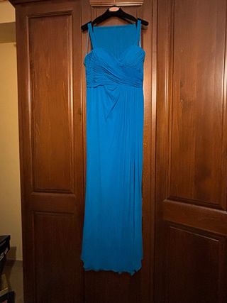 Vestito Lungo Turchese