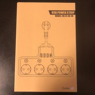 Multipresa 4 prese + USB