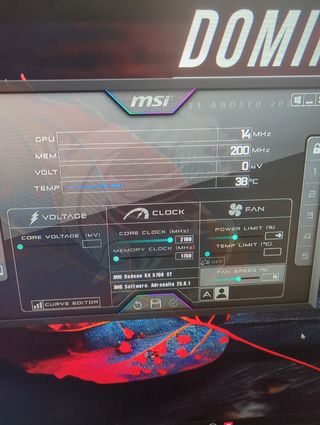 Gráfica AMD Radeon RX 5700 XFX