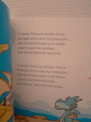 El dragón que no tenía fuego: En letra MAYÚSCUL...
