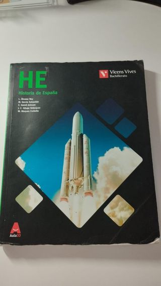 LIBRO DE HISTORIA DE ESPAÑA PARA 2°  BACHILLERATO