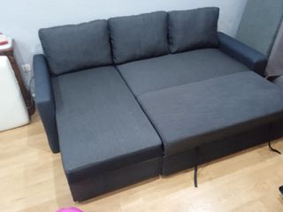 Sofá cama Ikea Gris - Chaiselongue