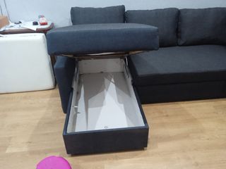 Sofá cama Ikea Gris - Chaiselongue