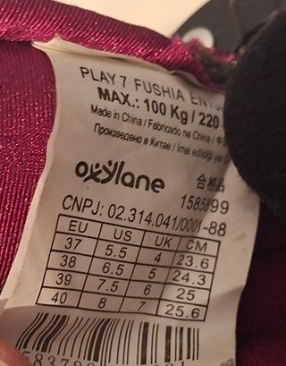 Patines Oxelo Topic Noisy (37-40)