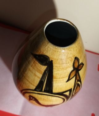 Vaso Ceramica Jubok Vintage