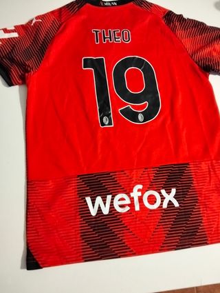 Camiseta AC Milan Puma - Roja Negra