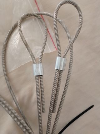 Cadena acero 3.8m + candado