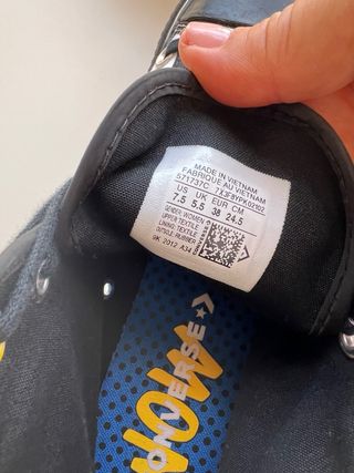 Converse All Star Plata-Blanco