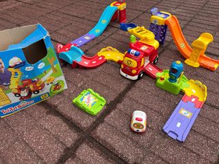 Pistas VTech Tut Tut Bólidos con Camión de bombero