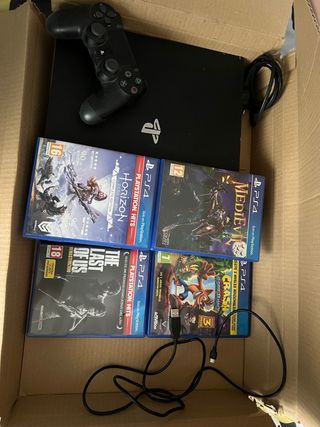 PS4 (PlayStation 4 Pro 1TB) - Pack Juegos