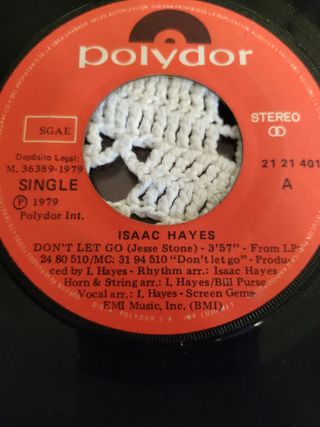 Vinilo Isaac Hayes - Single