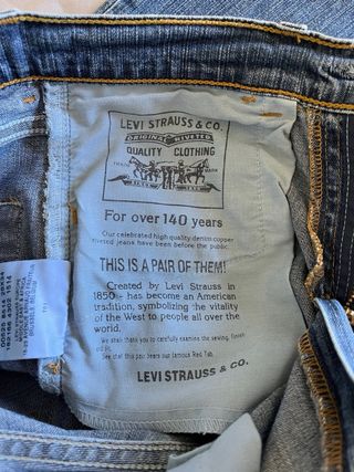Pantalones vaqueros de Levis
