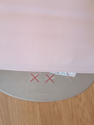 Hamaca Babybjörn Balance Soft Rosa+funda Babybjorn
