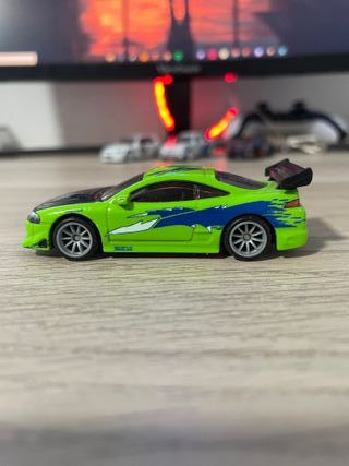 Hot Wheels Premium Fast & Furious Eclipse verde 