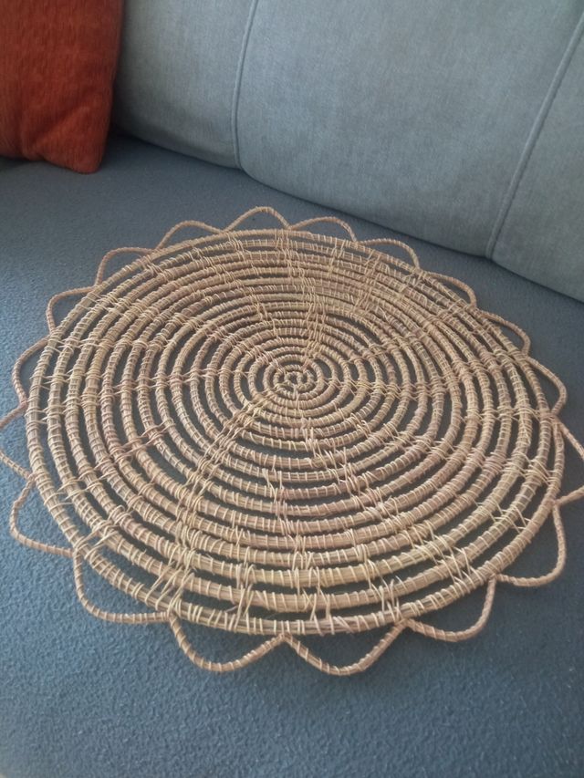 Alfombra Yute Zara Home - Beige