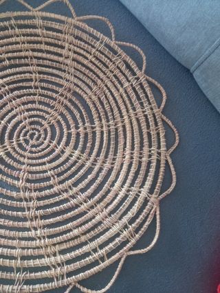 Alfombra Yute Zara Home - Beige