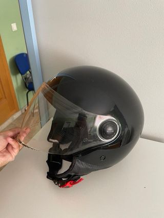 Casco Moto Negro MHelmets L