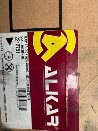 Piloto trasero Opel Movano