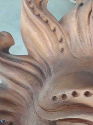 Maschera sole terracotta