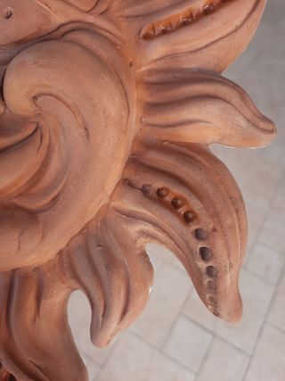 Maschera sole terracotta