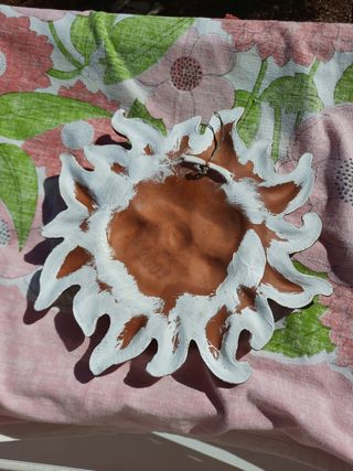 Maschera sole terracotta