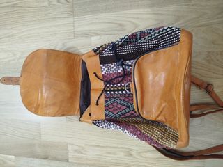Mochila étnica pequeña