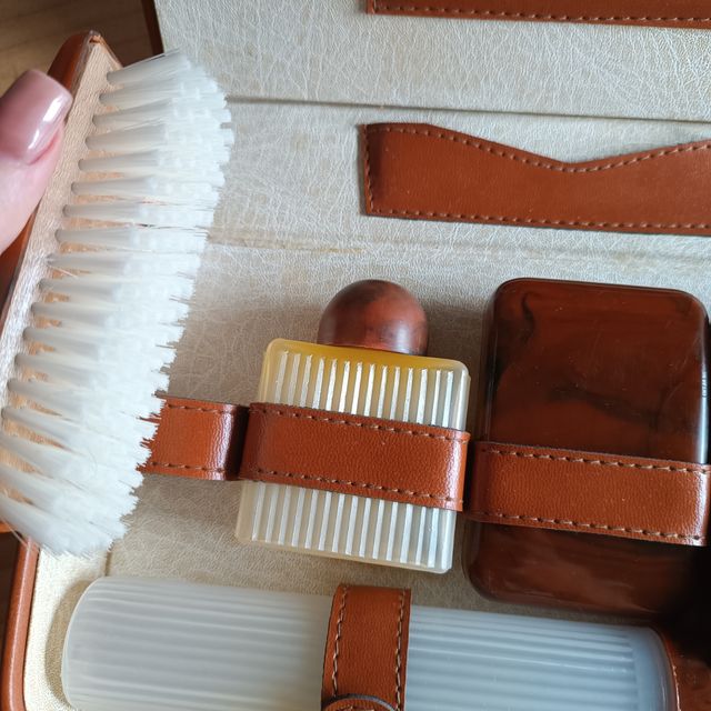 Neceser afeitado vintage