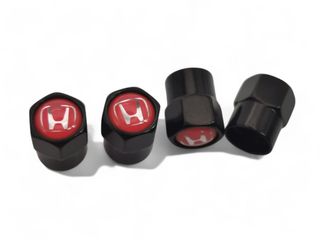 Honda Tapones de Valvula para Neumaticos Llantas 
