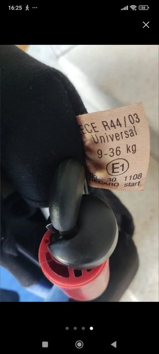 Silla coche Recaro Sport