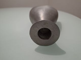 4 Candelabros metal plata