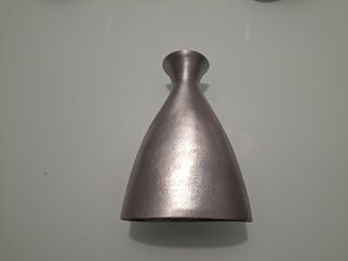 4 Candelabros metal plata