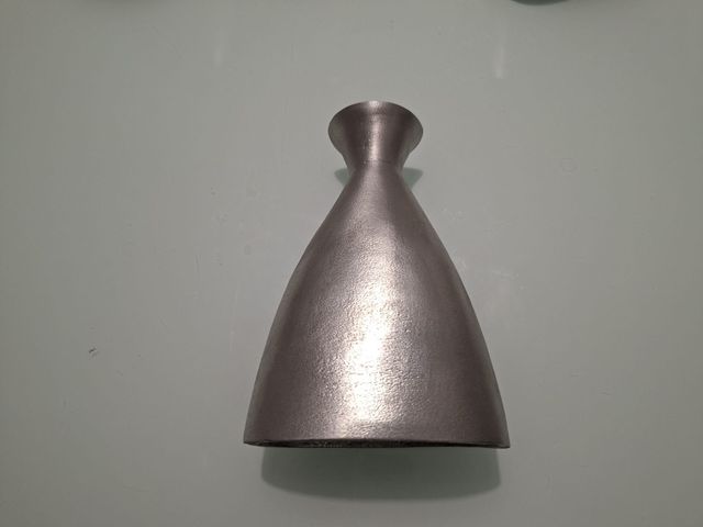 4 Candelabros metal plata