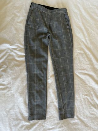 Pantalon de cuadros de Zara