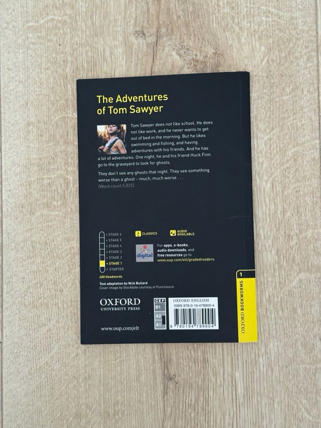 Oxford Book Wormsrary 1: Adventure Of Tom Sawye...