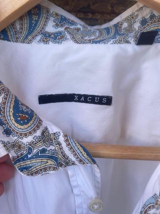 Camisa Xacus blanca hombre