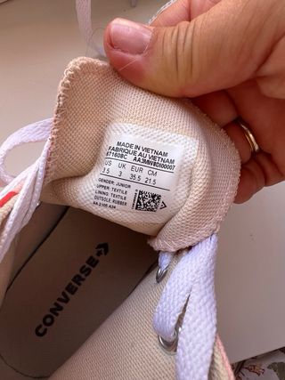 Converse All Star altas corazones