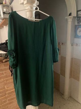 Vestido verde elegante