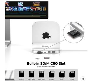 Minisopuru iExpandMate: Hub + Dock Mac Mini