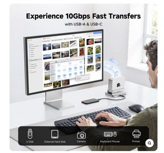 Minisopuru iExpandMate: Hub + Dock Mac Mini