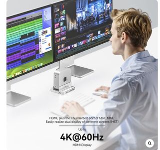 Minisopuru iExpandMate: Hub + Dock Mac Mini