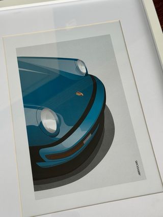 Cuadro Porsche Singer Turbo 911 964
