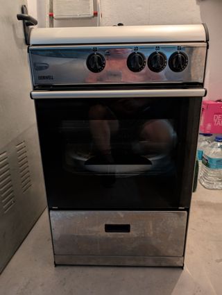 Cocina butano horno Memwell