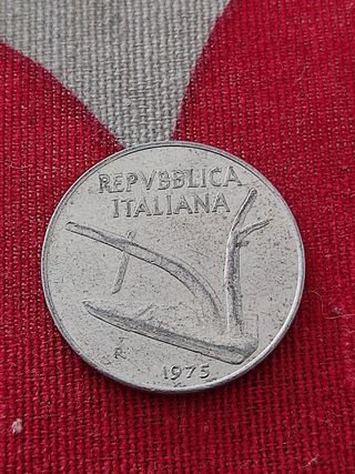 10 Lire Italia 1975 - Moneta